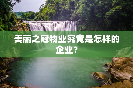 美丽之冠物业究竟是怎样的企业？