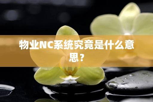 物业NC系统究竟是什么意思？