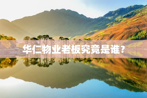 华仁物业老板究竟是谁？