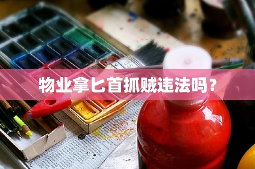物业拿匕首抓贼违法吗？