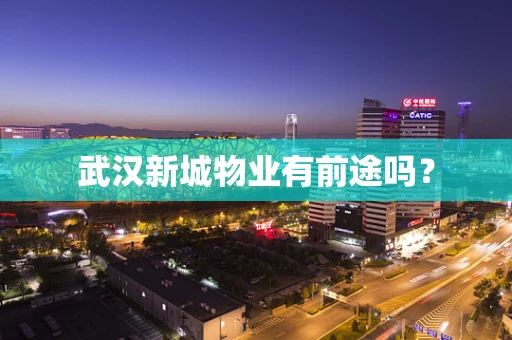 武汉新城物业有前途吗？