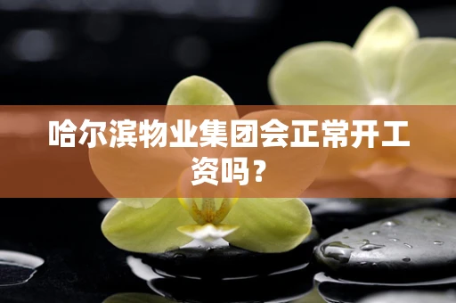 哈尔滨物业集团会正常开工资吗？