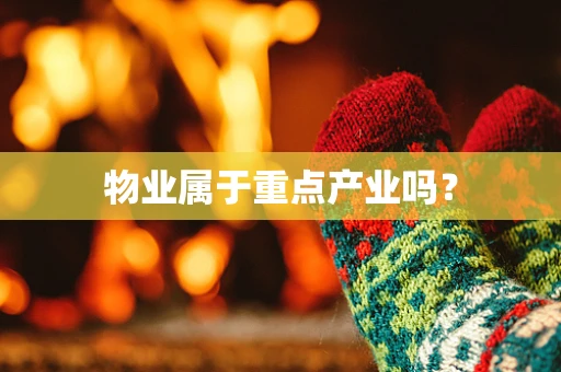 物业属于重点产业吗？