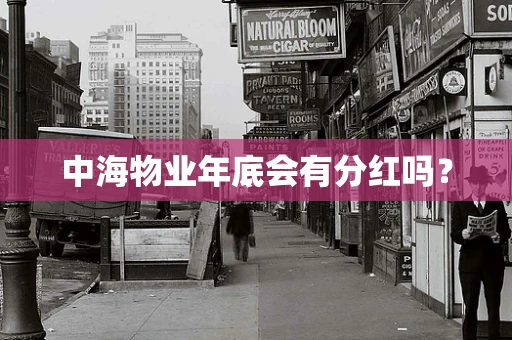 中海物业年底会有分红吗？