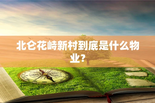 北仑花峙新村到底是什么物业？