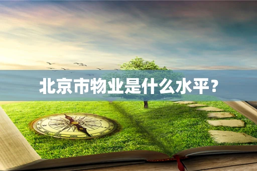 北京市物业是什么水平？
