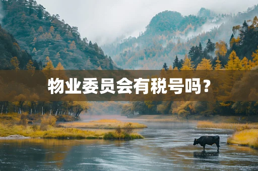 物业委员会有税号吗？