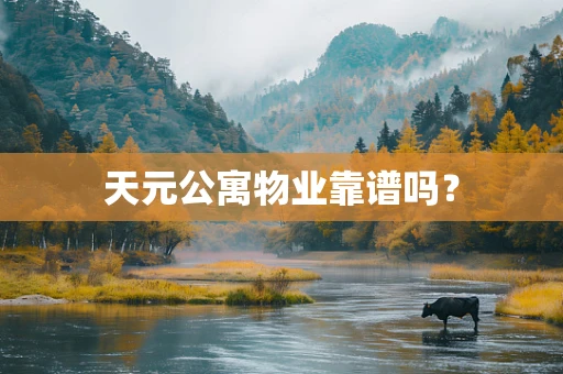 天元公寓物业靠谱吗？