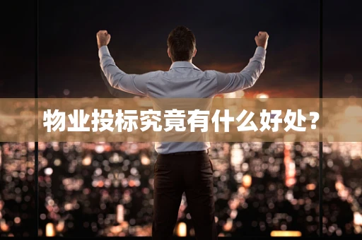 物业投标究竟有什么好处？