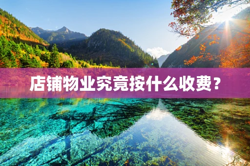 店铺物业究竟按什么收费？