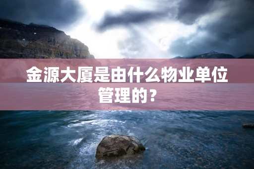 金源大厦是由什么物业单位管理的？
