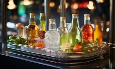 物业水吧托盘究竟配什么文案合适？